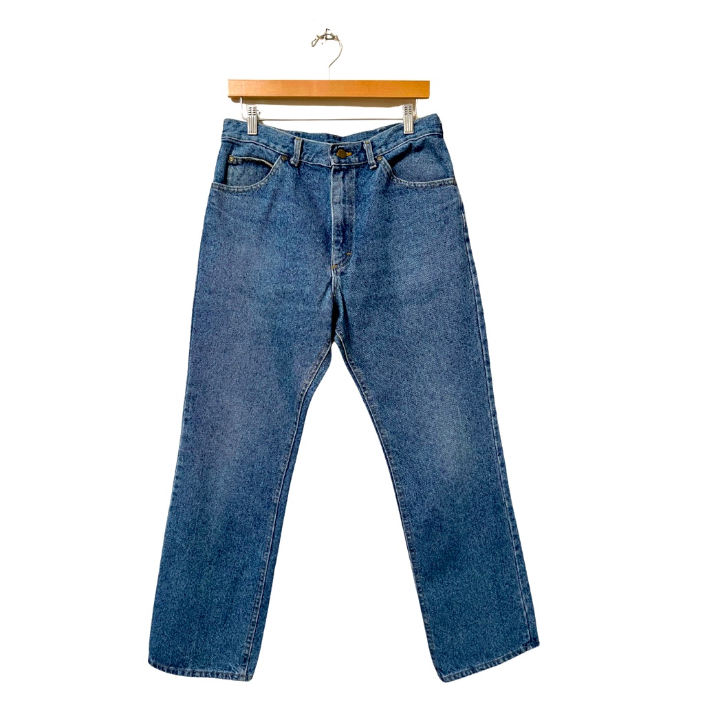 Lee Riders Vintage Denim Bootcut Relaxed Fit Jeans Size 34x32